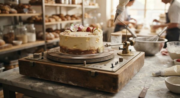 Découvrez comment utiliser efficacement votre tourne disque pâtisserie